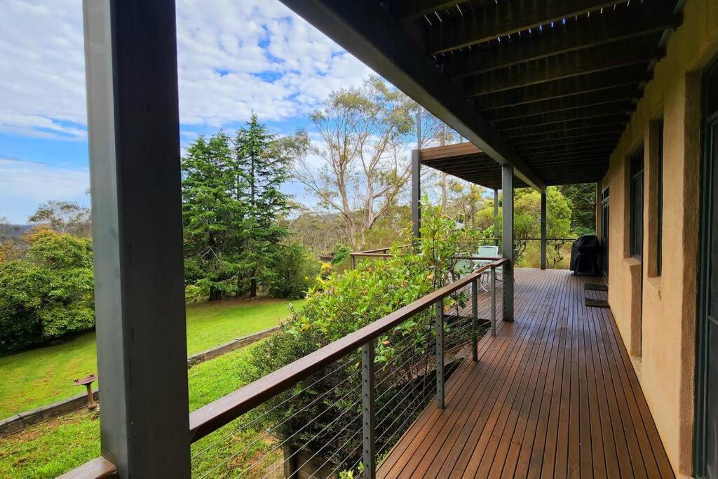 Narrow Neck Views - Peaceful 4 Bedroom Home With Stunning Views! Katoomba Kültér fotó