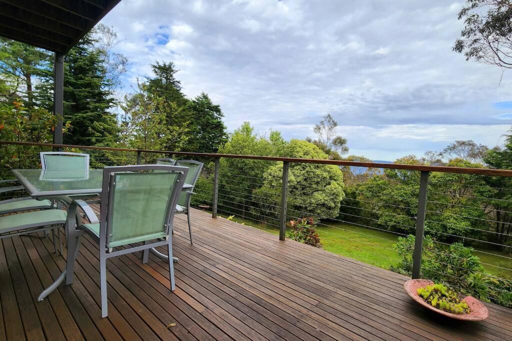Narrow Neck Views - Peaceful 4 Bedroom Home With Stunning Views! Katoomba Kültér fotó
